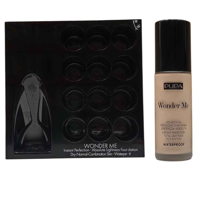 Pupa Wonder Me – Empty Makeup Display for Women, Black