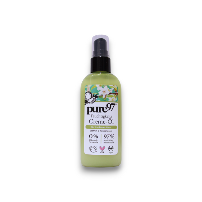 Pure97 Jasmin & Kokosnuss – Hair Cream Treatment for Women, For Heat Protectant, 100 ml