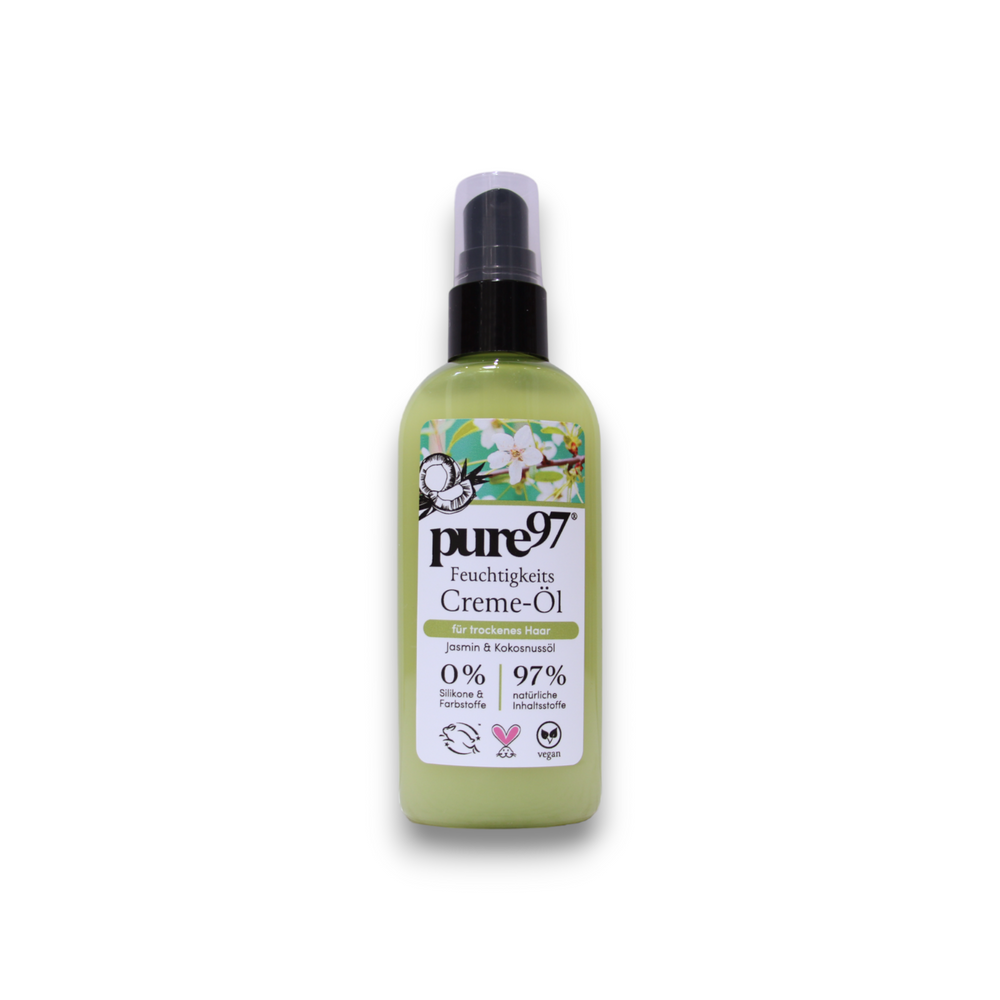 Pure97 Jasmin & Kokosnuss – Hair Cream Treatment for Women, For Heat Protectant, 100 ml