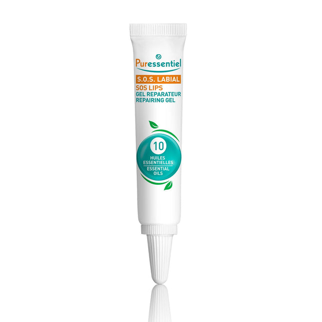 Puressentiel S.O.S. Lip Essential Oils Repairing – Lip Balm Treatment for Women, 5 ml