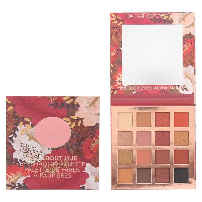 Rachel Couture All About Hue Shimmering – Eye Palette for Women, 16, 25.6 g