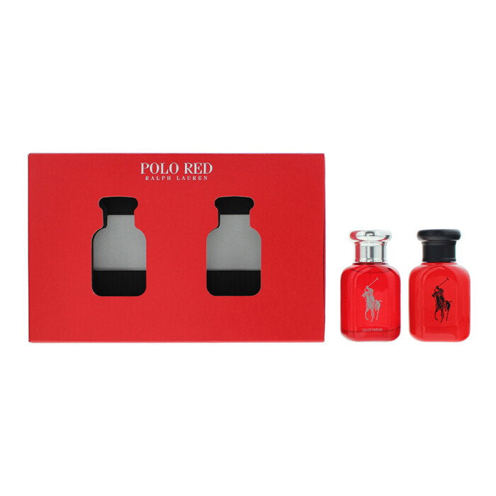 Ralph Lauren Polo Red Rush 2 Piece Gift Set – Eau de Toilette for Men, 40 ml Tester