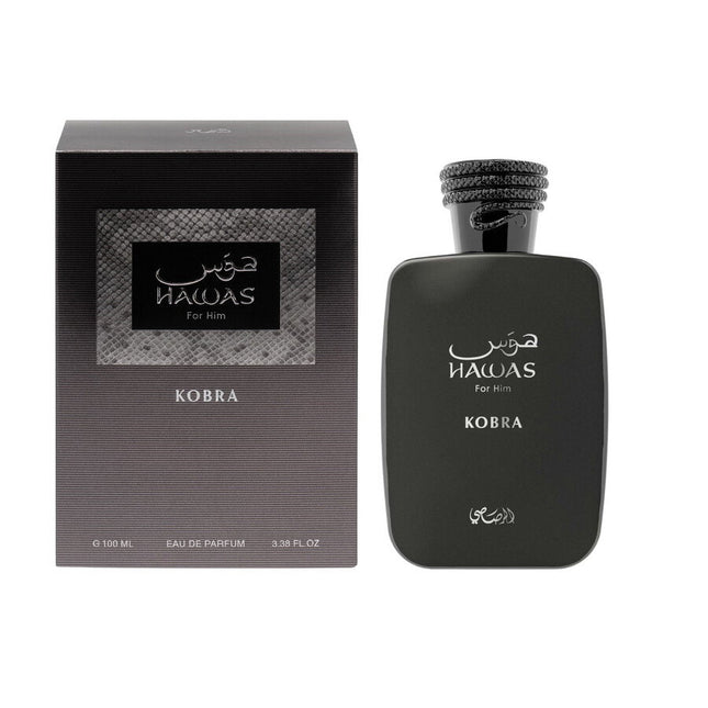 Rasasi Hawas Kobra – Eau de Parfum for Men, 100 ml