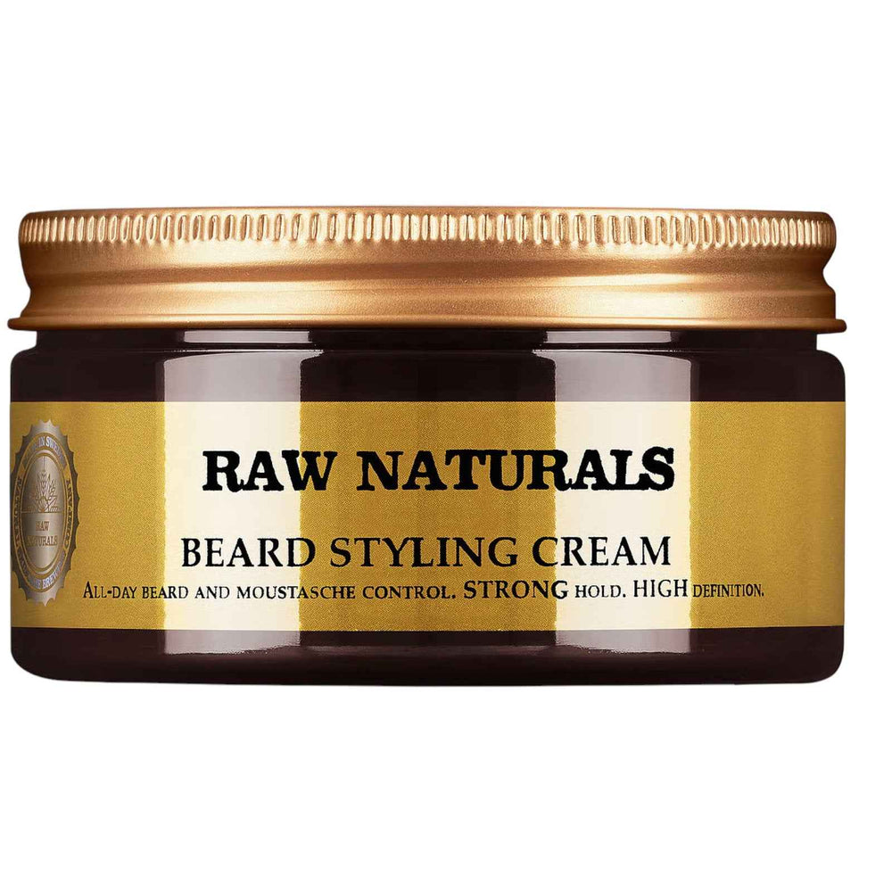 Raw Naturals Beard Styling – Beard Cream for Men, Softening, 100 ml
