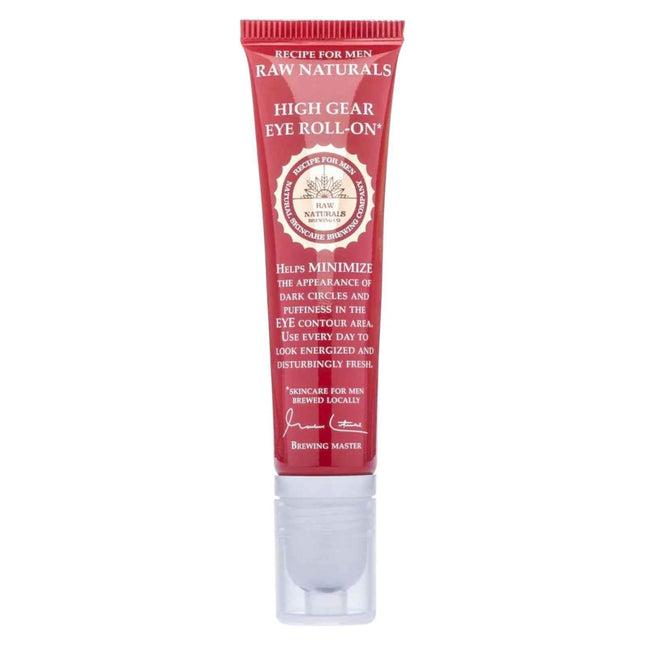 Raw Naturals High Gear – Eye Roll-On for Men, 15 ml