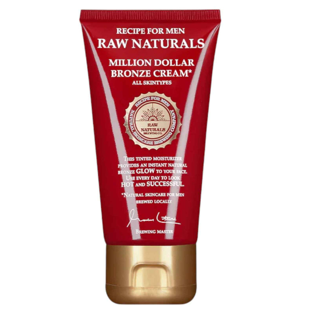 Raw Naturals Million Dolar 100% vegan – Cream Bronzer for Men, 75 ml