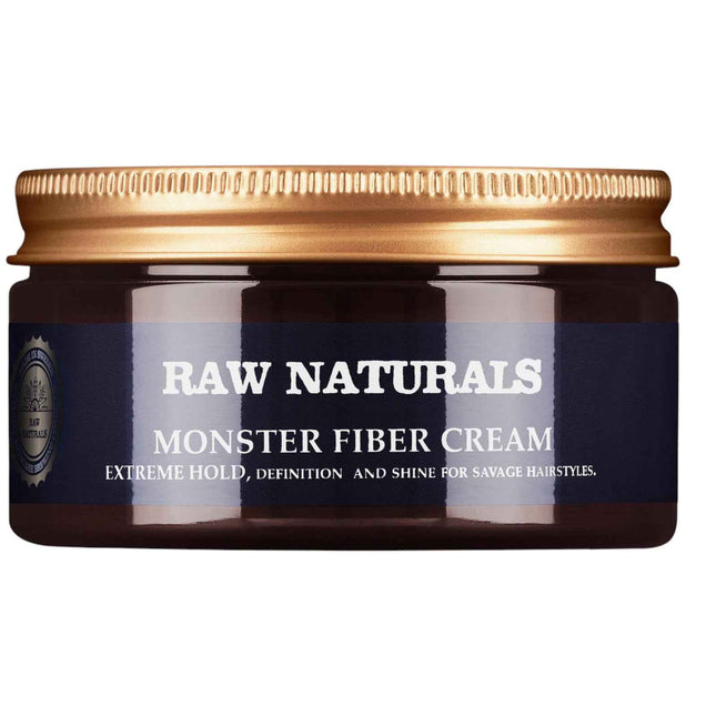 Raw Naturals Monster Fiber No Parabens – Hair Styling Cream for Men, 10, 100 ml