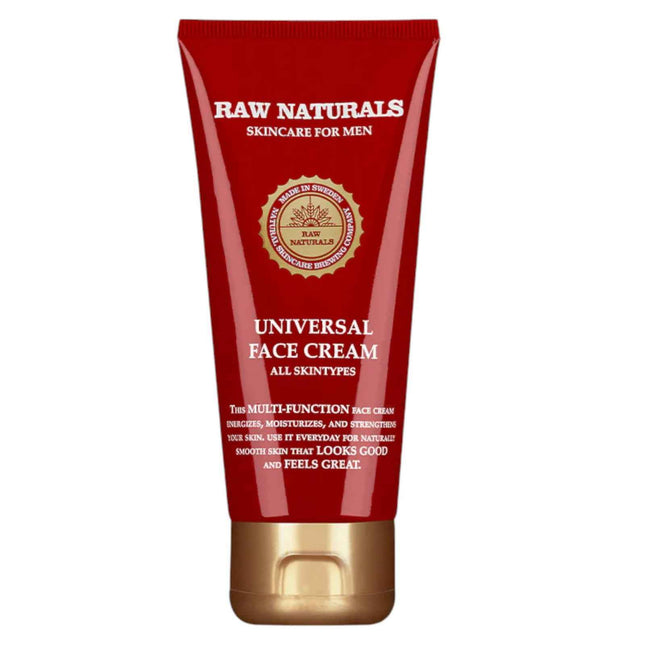 Raw Naturals Universal Face Cream for Men, 100% vegan, Moisturizing, Cream, For Face, 100 ml