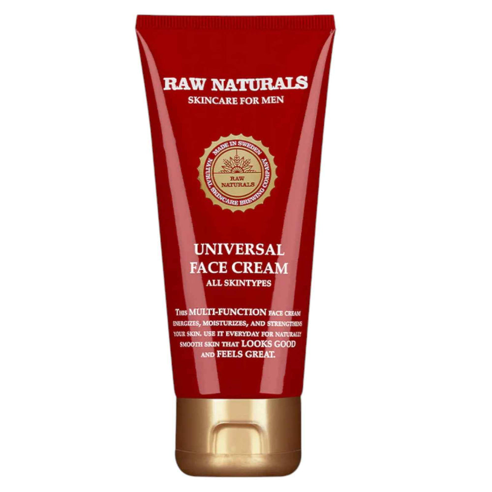 Raw Naturals Universal Face Cream for Men, 100% vegan, Moisturizing, Cream, For Face, 100 ml