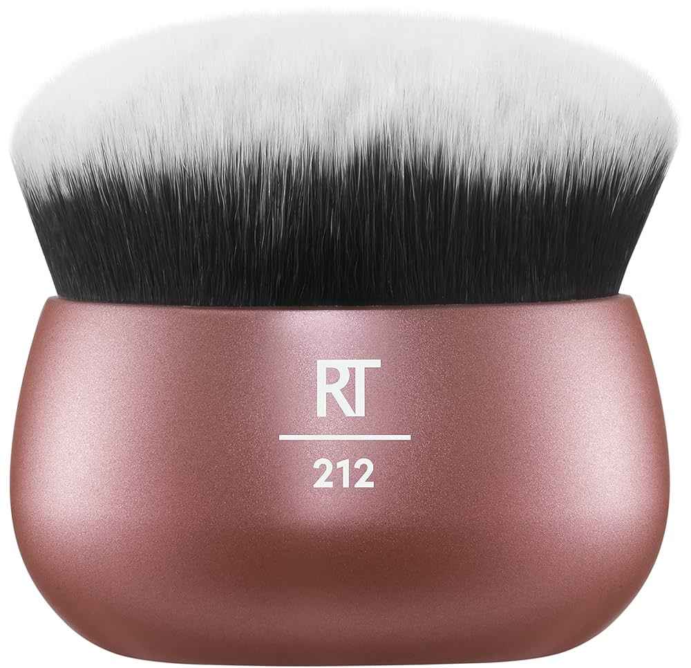 Real Techniques Flawless Base Blending – Multi Face Brush for Women, Honey Based Color