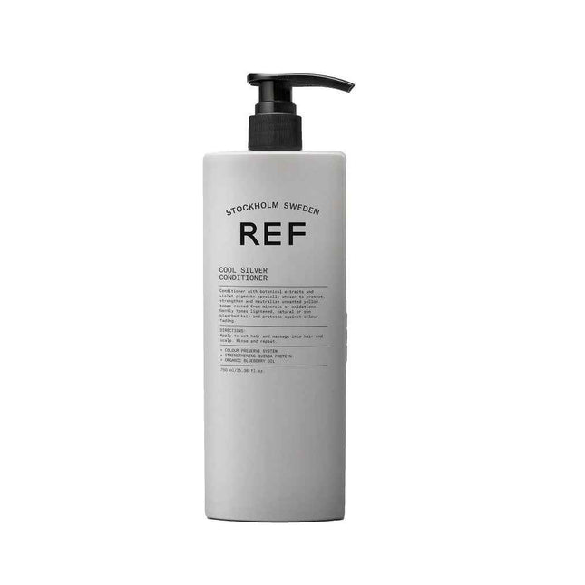 Ref Stockholm Cool Silver Sulfates-Free – Hair Conditioner Unisex, Neutralising Warm Tones, 750 ml