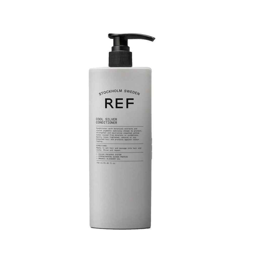 Ref Stockholm Cool Silver Sulfates-Free – Hair Conditioner Unisex, Neutralising Warm Tones, 750 ml