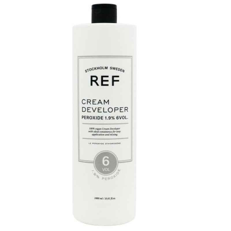 Ref Stockholm Peroxides Developer – Hair Oxidant Lotion for Women, 1.9%, 6 vol, 1000 ml