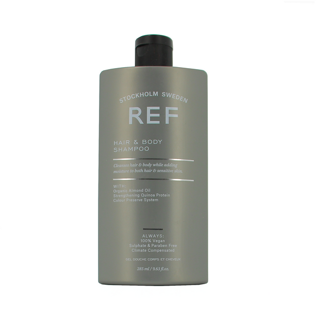 Ref Stockholm Hair & Body – Shower Gel & Shampoo 2-in-1 Unisex, Vegan, 285 ml