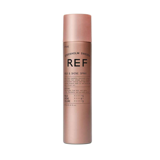 Ref Stockholm Styling & Finish No.545 Vegan – Hair Spray for Women, Hold & Shine, Strong Hold, 300 ml
