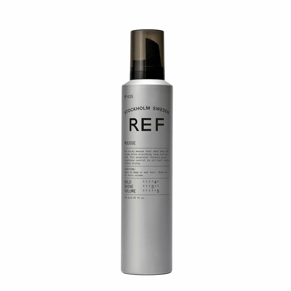 Ref Stockholm Volume & Bodifying No.435 Vegan – Hair Styling Mousse Unisex, For Volume, Strong Hold, 250 ml