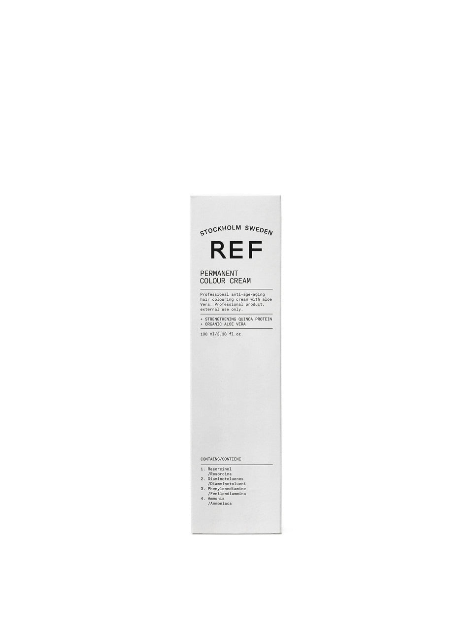 Ref Stockholm Permanent Colour Vegan – Permanent Hair Dye, Booster Gold, 100 ml