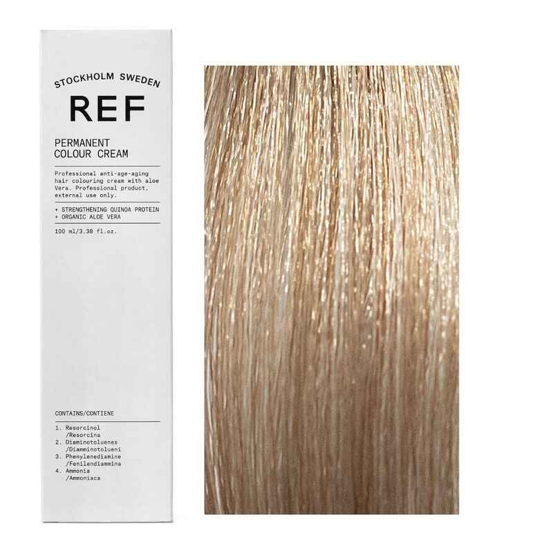 Ref Stockholm Permanent Colour Vegan – Permanent Hair Dye, 10.21 Extra Light Pearl Ash Blonde, 100 ml