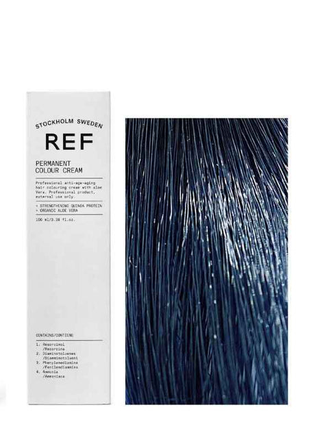 Ref Stockholm Permanent Colour Vegan – Permanent Hair Dye for Women, Blue Corrector, 100 ml