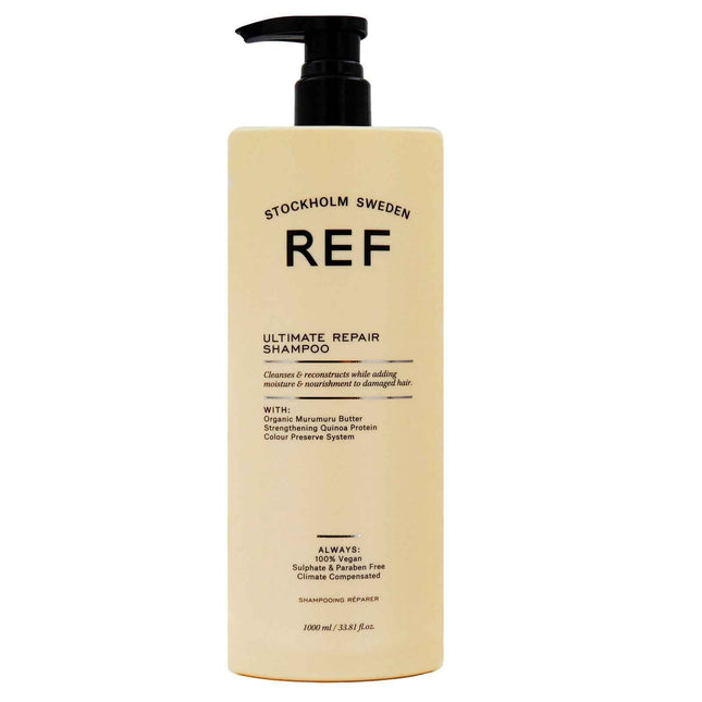 Ref Stockholm Ultimate Repair Sulfates-Free – Hair Shampoo Unisex, Repairing & Strengthening, 1000 ml