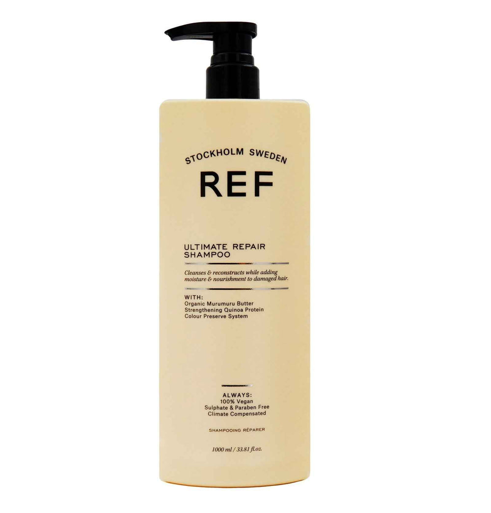 Ref Stockholm Ultimate Repair Sulfates-Free – Hair Shampoo Unisex, Repairing & Strengthening, 1000 ml
