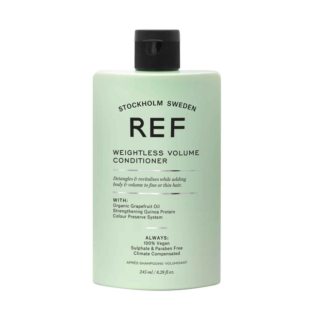 Ref Stockholm Weightless Volume Sulfates-Free – Hair Conditioner Unisex, Smoothens & Volume, 245 ml
