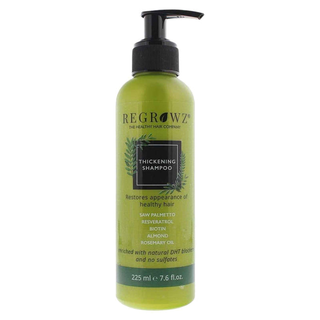 Regrowz Thickening Shampoo – Hair Shampoo Unisex, Thickening, 225 ml