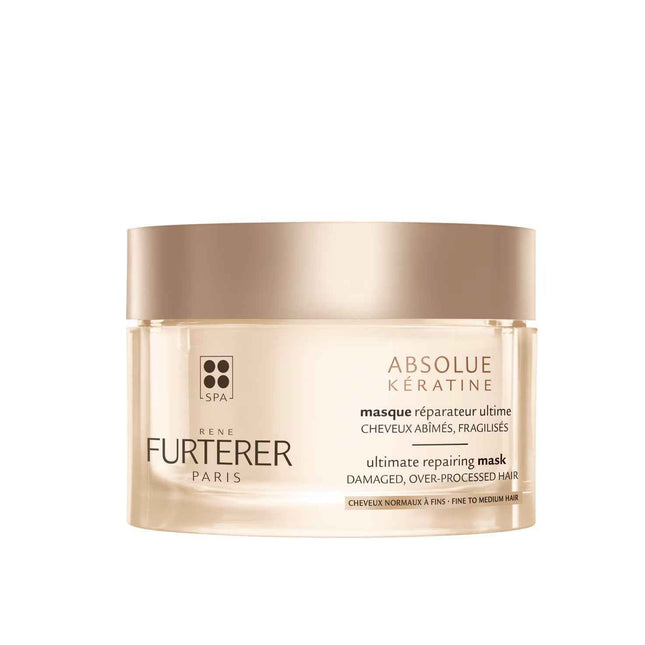 Rene Furterer Absolue Keratine Plant-Based – Hair Treatment Cream Mask Unisex, Repairs, 200 ml