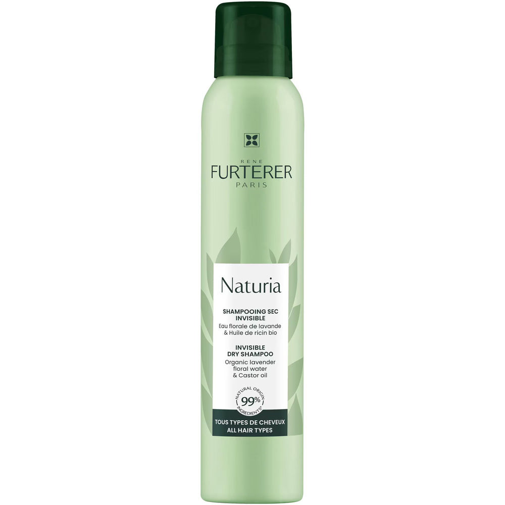 Rene Furterer Naturia Invisible – Hair Dry Shampoo for Women, Gentle Cleansing, 200 ml