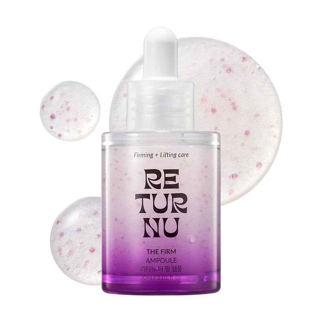 Returnu The Firm Firming – Ampoules Treatment Serum for Women, Firming, For Face, 30 ml