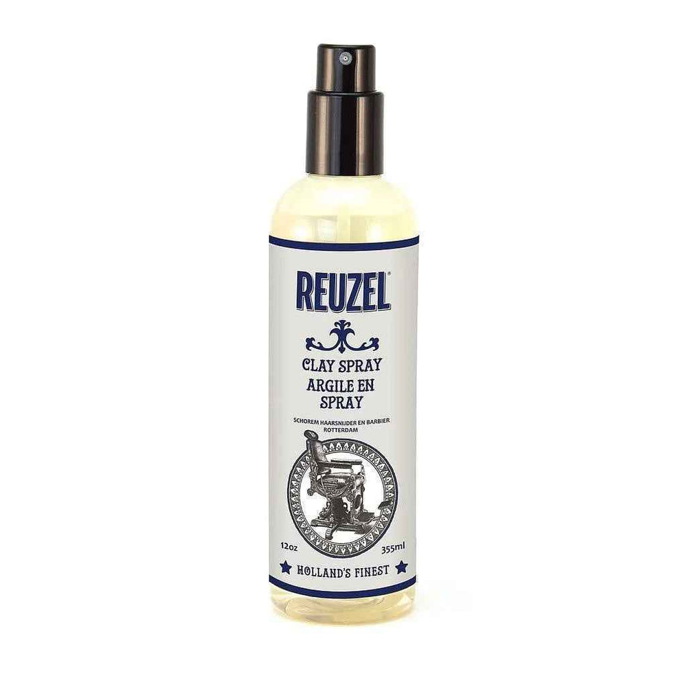 Reuzel Clay Argile – Hair Spray for Men, For Definition & Texture, Light Hold, 355 ml