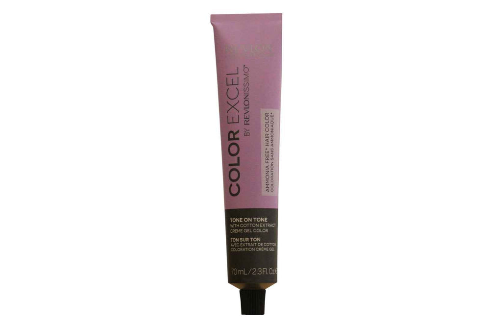 Revlon Color Excel Ammonia-Free – Demi-Permanent Hair Dye Unisex, 7.41 Dark Chestnut Ash Blonde, 70 ml
