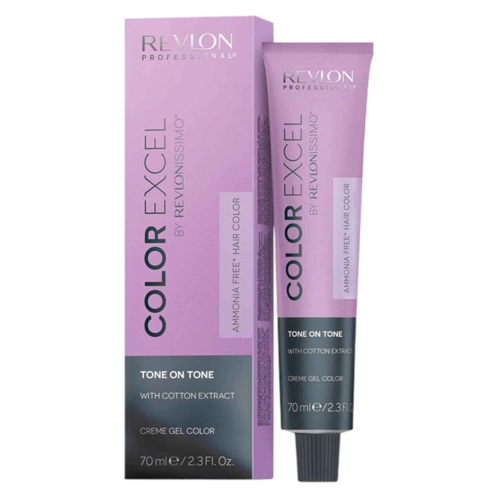 Revlon Color Excel – Demi-Permanent Hair Dye Unisex, 5.46 Light Copper Red Brown, 70 ml