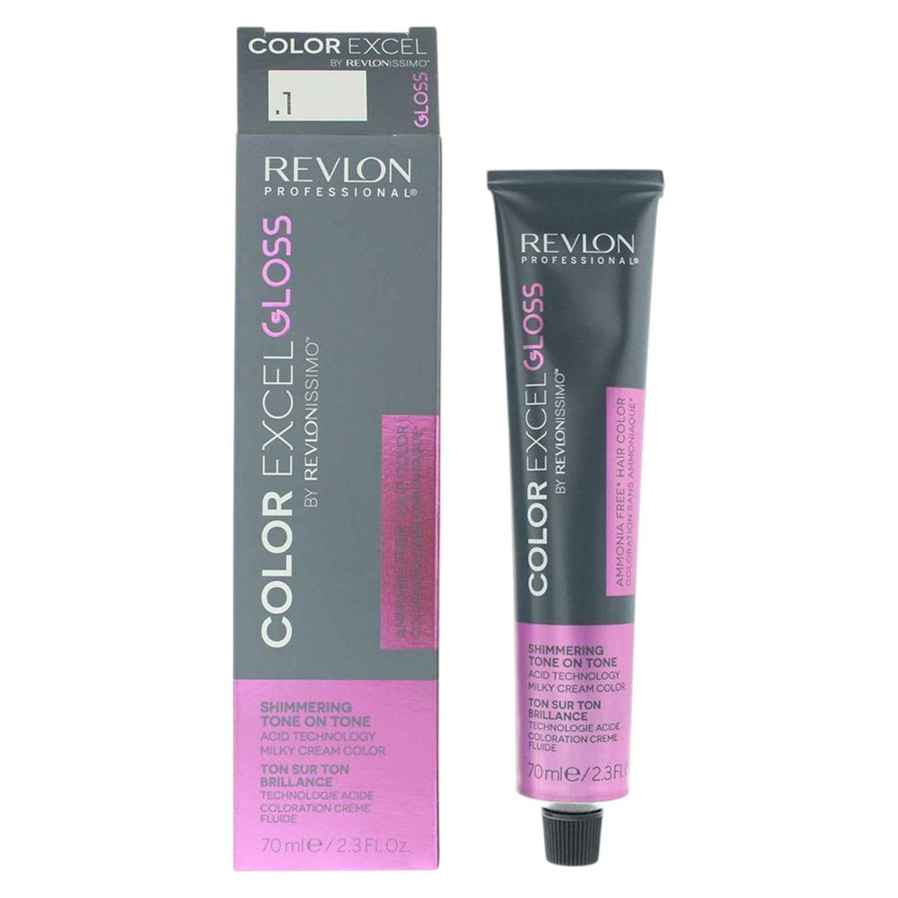 Revlon Color Excel Gloss Ammonia-Free – Permanent Hair Dye Unisex, .1 Anti-Red, 70 ml