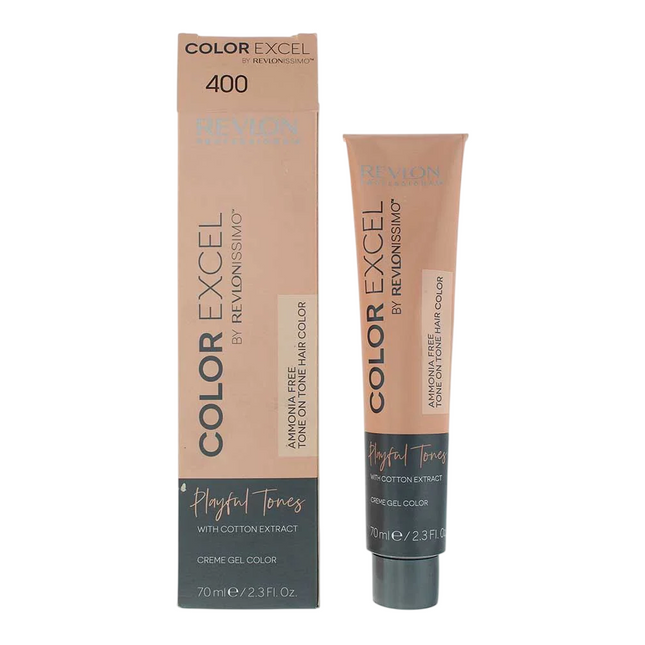 Revlon Color Excel Playful Tones – Hair Colouring Gel for Women, 700, 70 ml