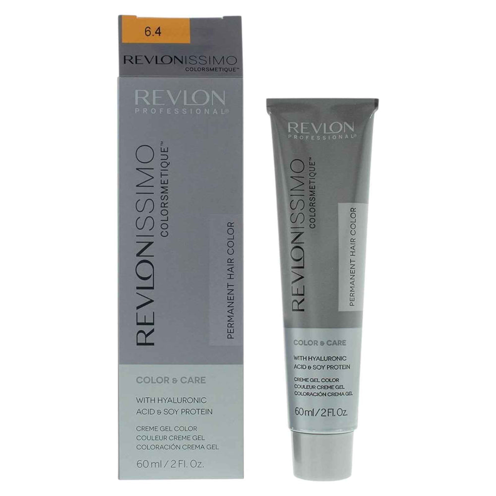 Revlon Colorsmetique KER-HA Complex™ – Permanent Hair Dye Unisex, 6.4 Dark Copper Blonde, 60 ml