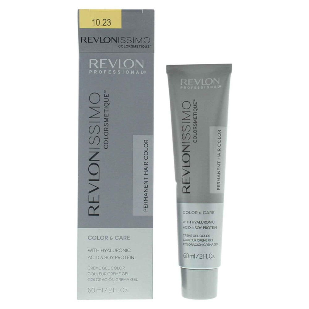 Revlon Colorsmetique – Permanent Hair Dye for Women, 10.23 Pale Pearly Beige Blonde, 60 ml