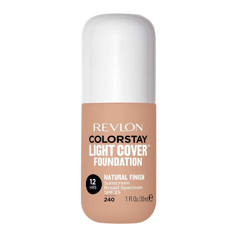 Revlon ColorStay 12h – Liquid Foundation for Women, 240, Medium Beige, SPF 35, 30 ml