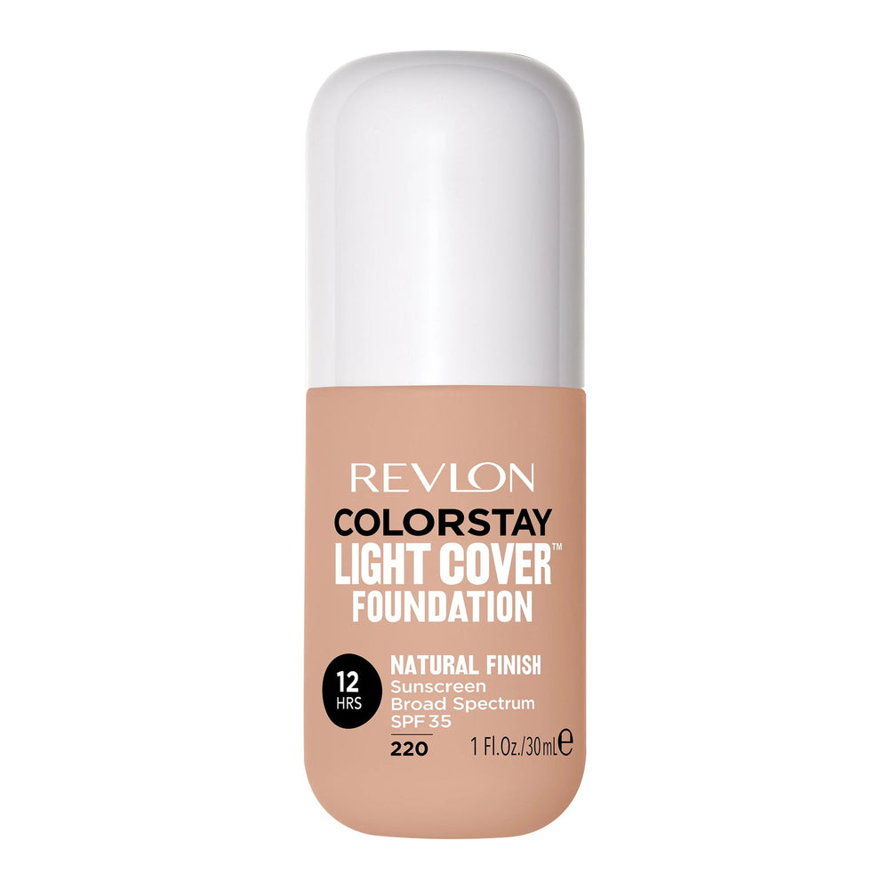 Revlon Colorstay – Liquid Foundation for Women, 220, Natural Beige, SPF 35, 54 ml