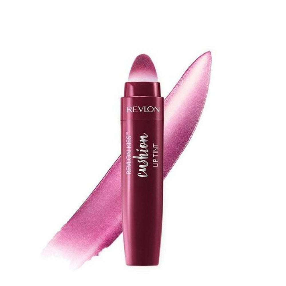 Revlon Kiss Cushion Hydrating – Lip Balm for Women, 290, Extra Violet, 4.4 ml