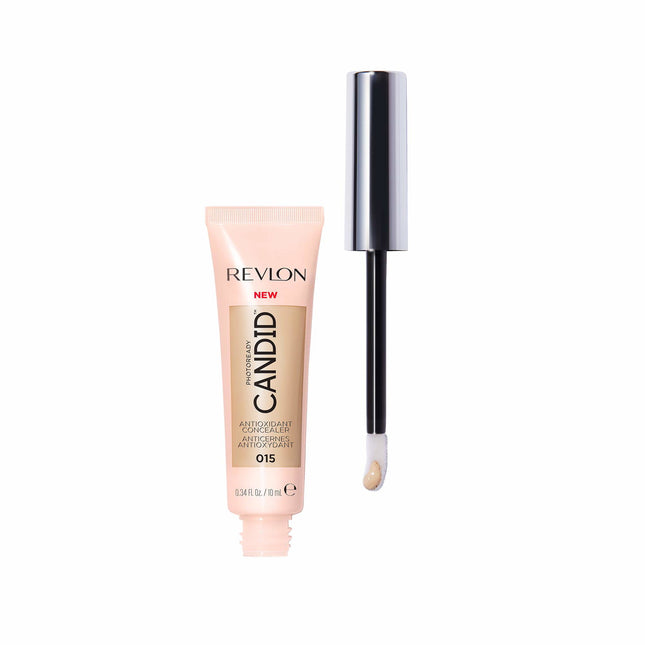 Revlon PhotoReady Candid Antioxidants – Cream Concealer for Women, 015, Light, 10 ml