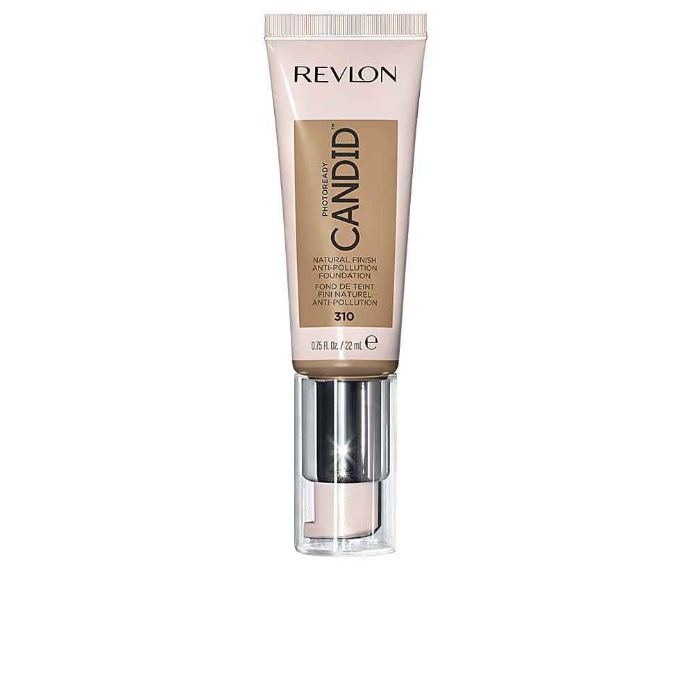 Revlon PhotoReady Candid Natural Finish – Cream Foundation for Women, 310, Butterscotch, 22 ml
