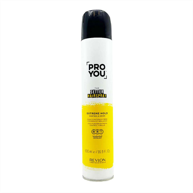 Revlon Proyou The Setter – Hair Spray for Women, Shine, Extreme, 500 ml