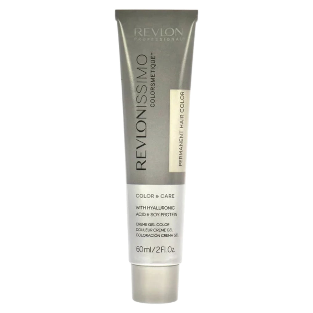 Revlon Revlonissimo Colorsmetique Hyaluronic Acid – Permanent Hair Dye Unisex, 7.2 Iridescent Blonde, 60 ml