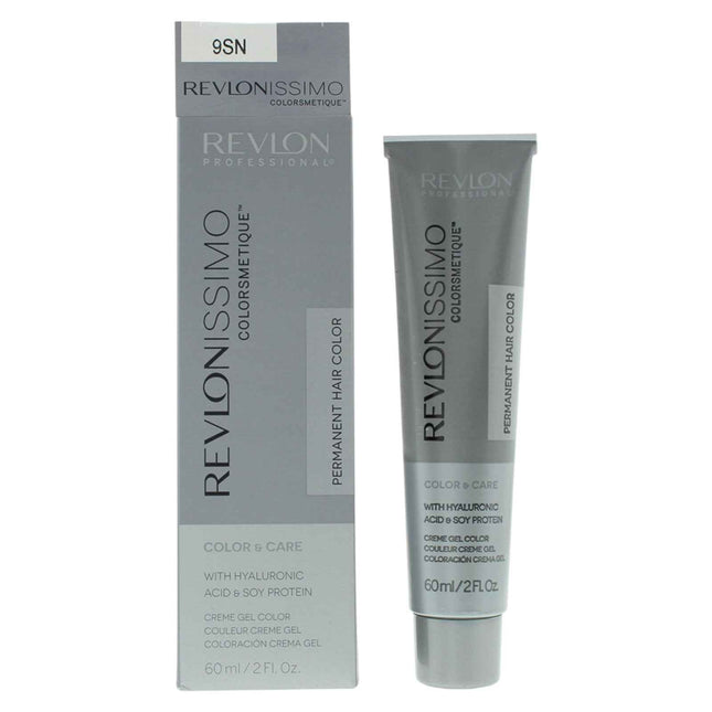 Revlon Revlonissimo Colorsmetique – Permanent Hair Dye Unisex, 9SN Very Light Blonde, 60 ml