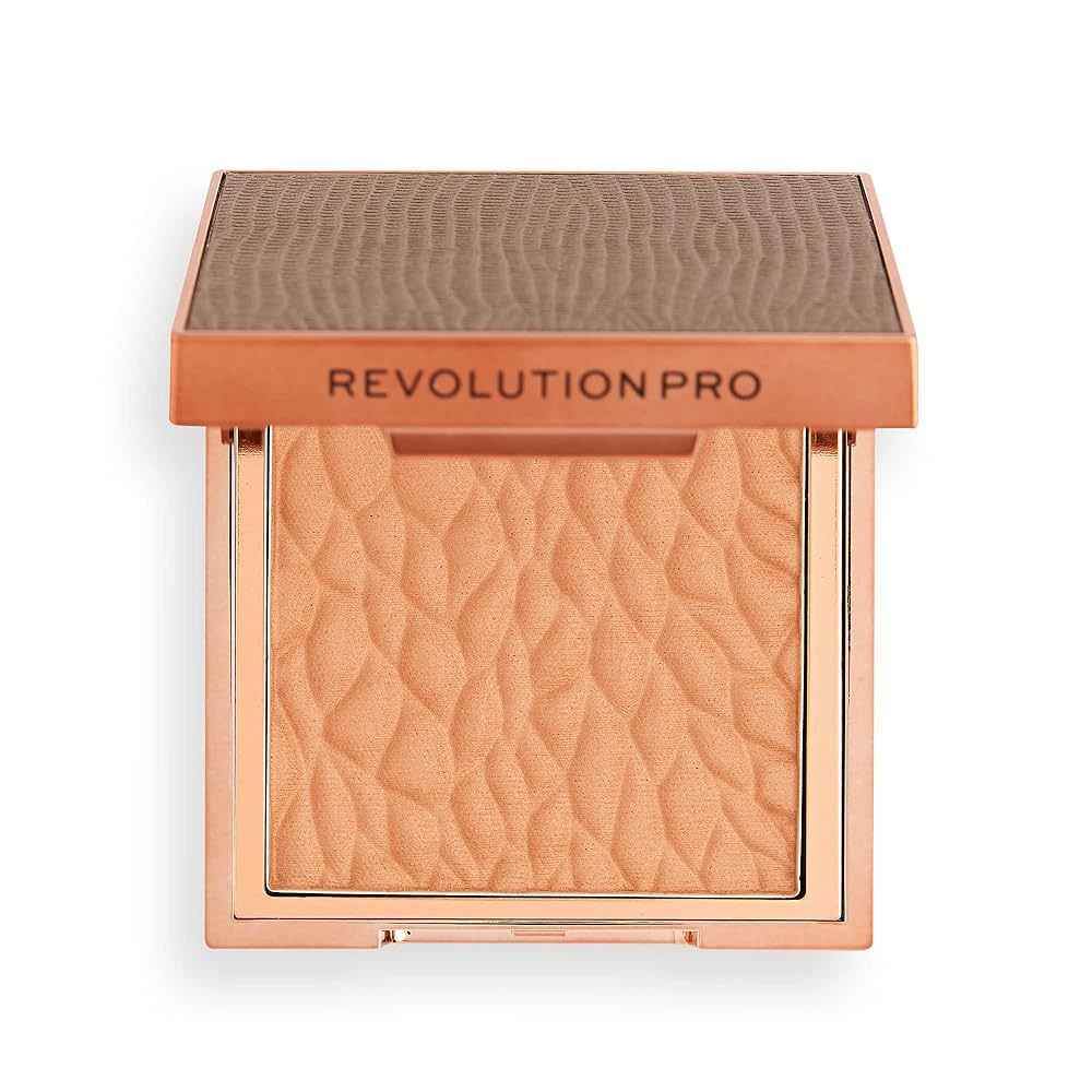Revolution Pro Bahaia Sculpting Bronzer Cocoa Moisturizing – Bronzer Compact Powder for Women, Fair, 8 g