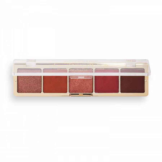 Revolution Pro Glam – Eyeshadow Palette for Women, I'm Everything Burnt Nude, 5 Shades, 5.5 g