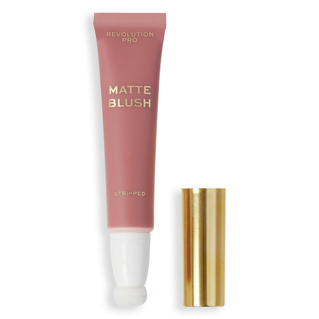 Revolution Pro Iconic Matte – Cream Blush for Women, Stripped Pink, 15 ml