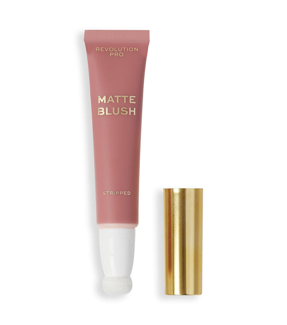 Revolution Pro Iconic Matte – Cream Blush for Women, Stripped Pink, 15 ml