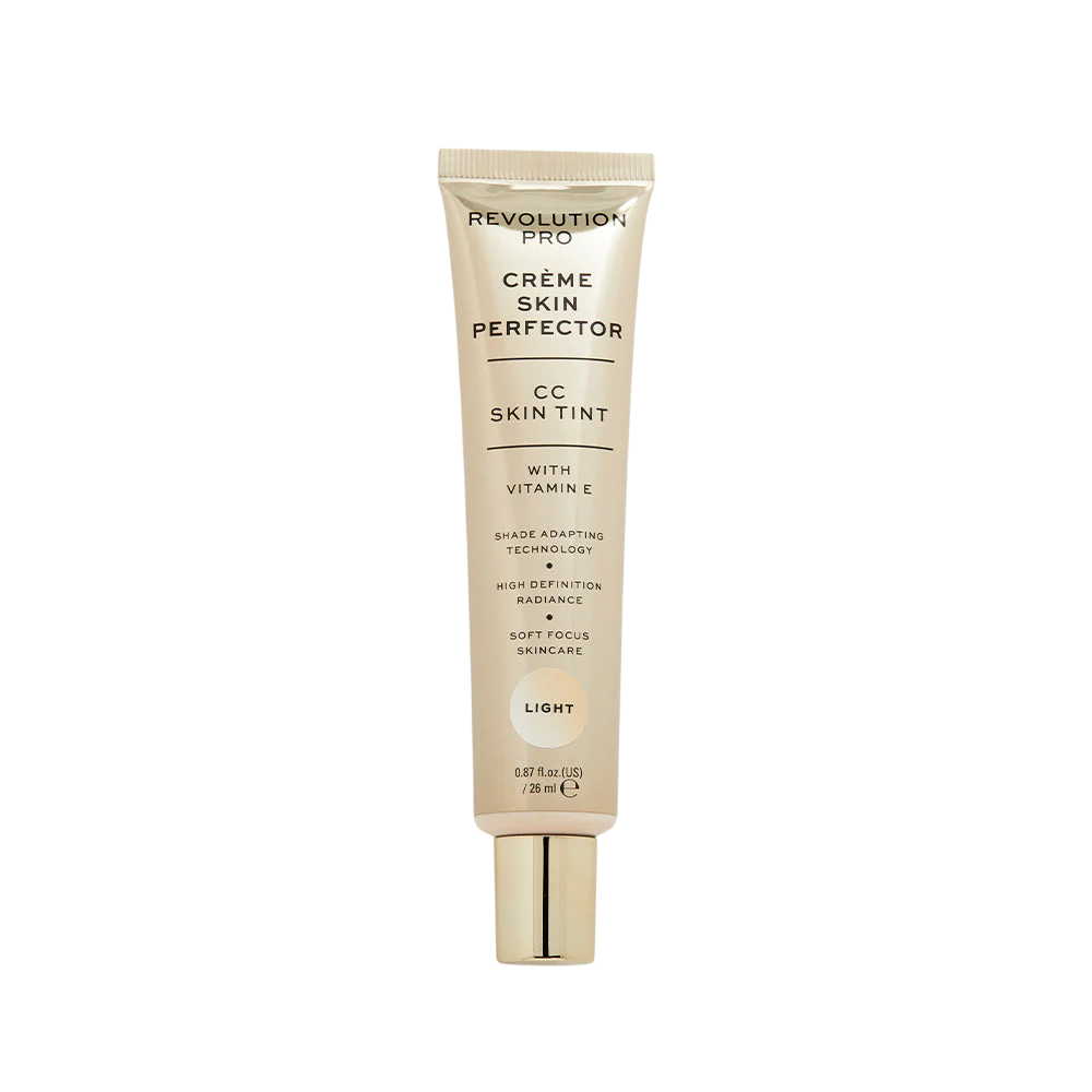 Revolution Pro Perfecting Skin Tint Vitamin E Natural Radiance – CC Cream for Women, Light, 26 ml